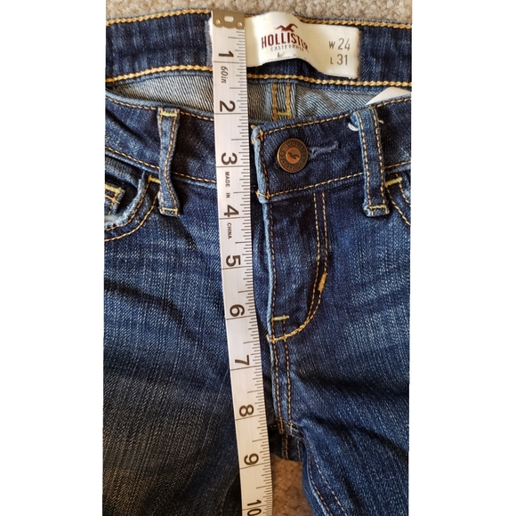 HOLLISTER Jeans Blue Size 24/31 Women's - Picture 4 of 7